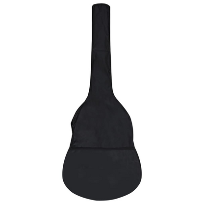 vidaXL Guitar Bag for 3/4 Classical Guitar Black 37"x13.8" Fabric