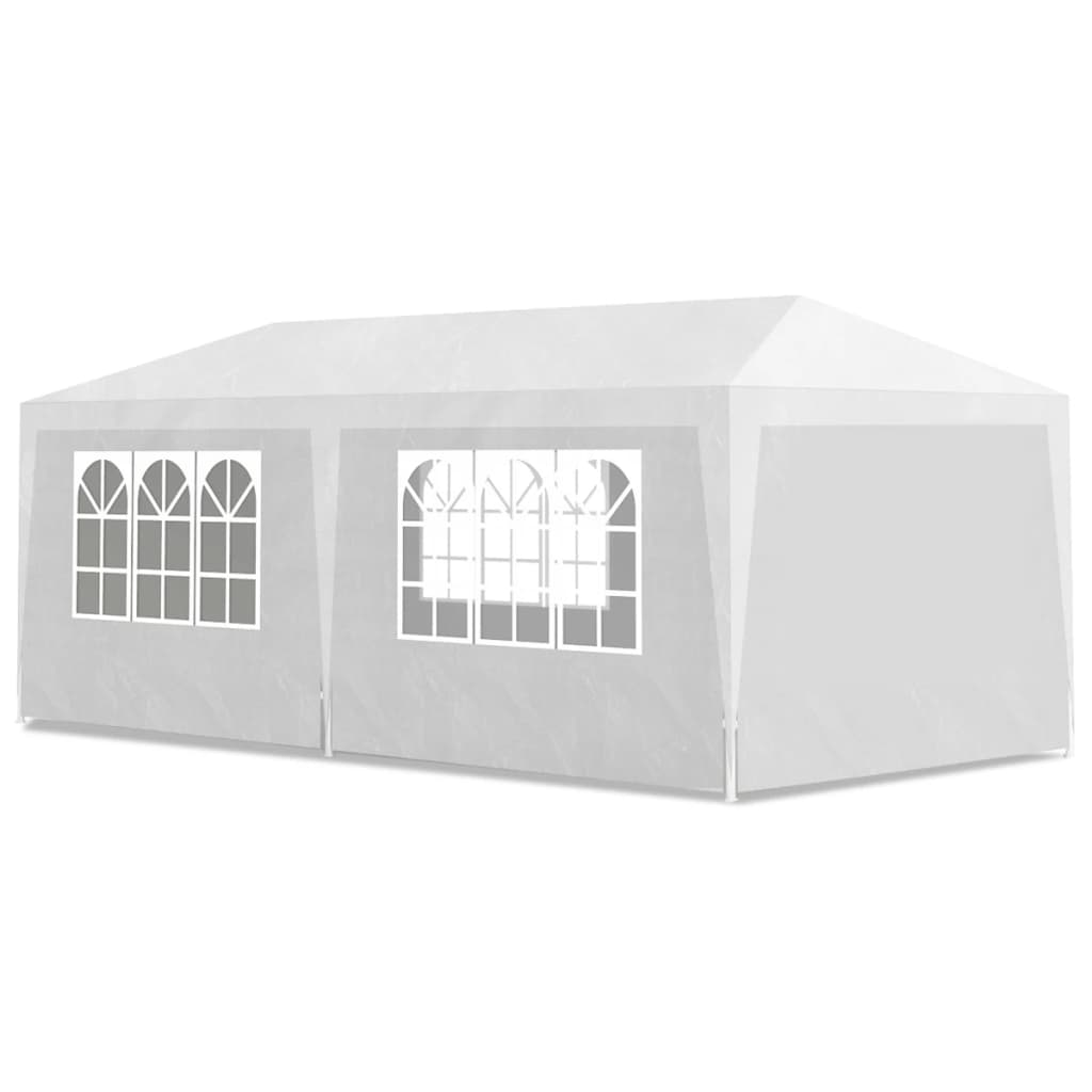 vidaXL Party Tent 10'x20' White