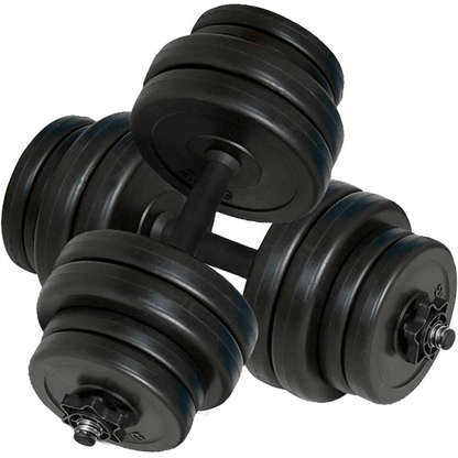 vidaXL Dumbbells 2x33.1 lb