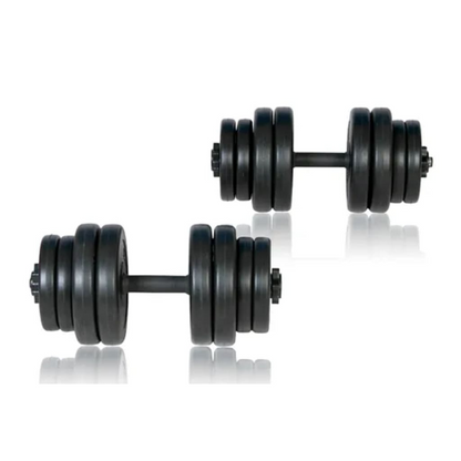 vidaXL Dumbbells 2x33.1 lb