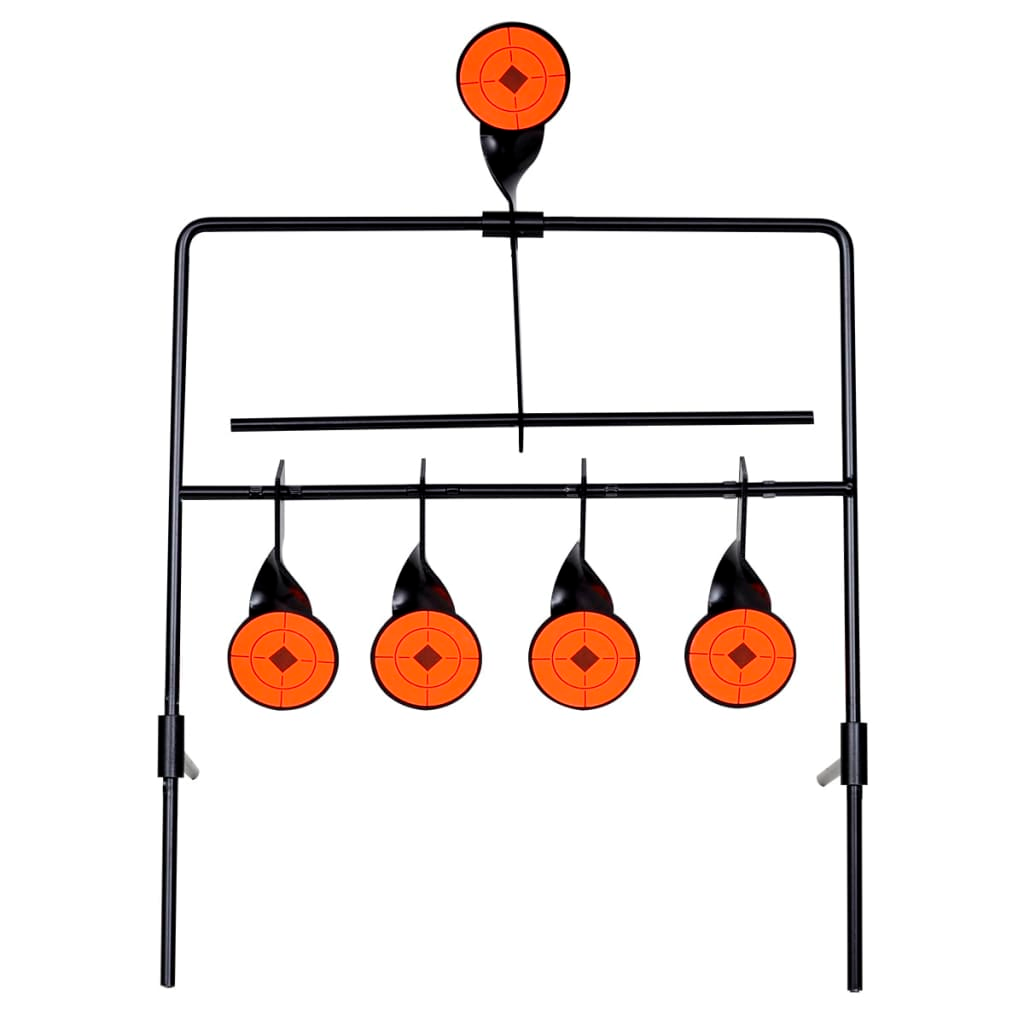 vidaXL Auto Reset Rotating Shooting Target with 4 + 1 Targets