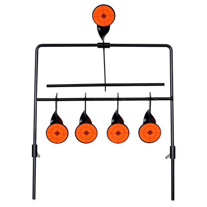 vidaXL Auto Reset Rotating Shooting Target with 4 + 1 Targets