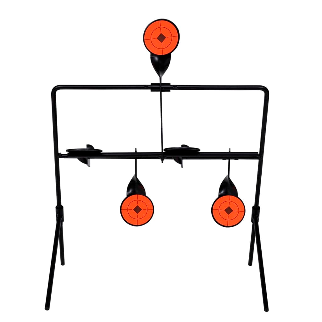 vidaXL Auto Reset Rotating Shooting Target with 4 + 1 Targets