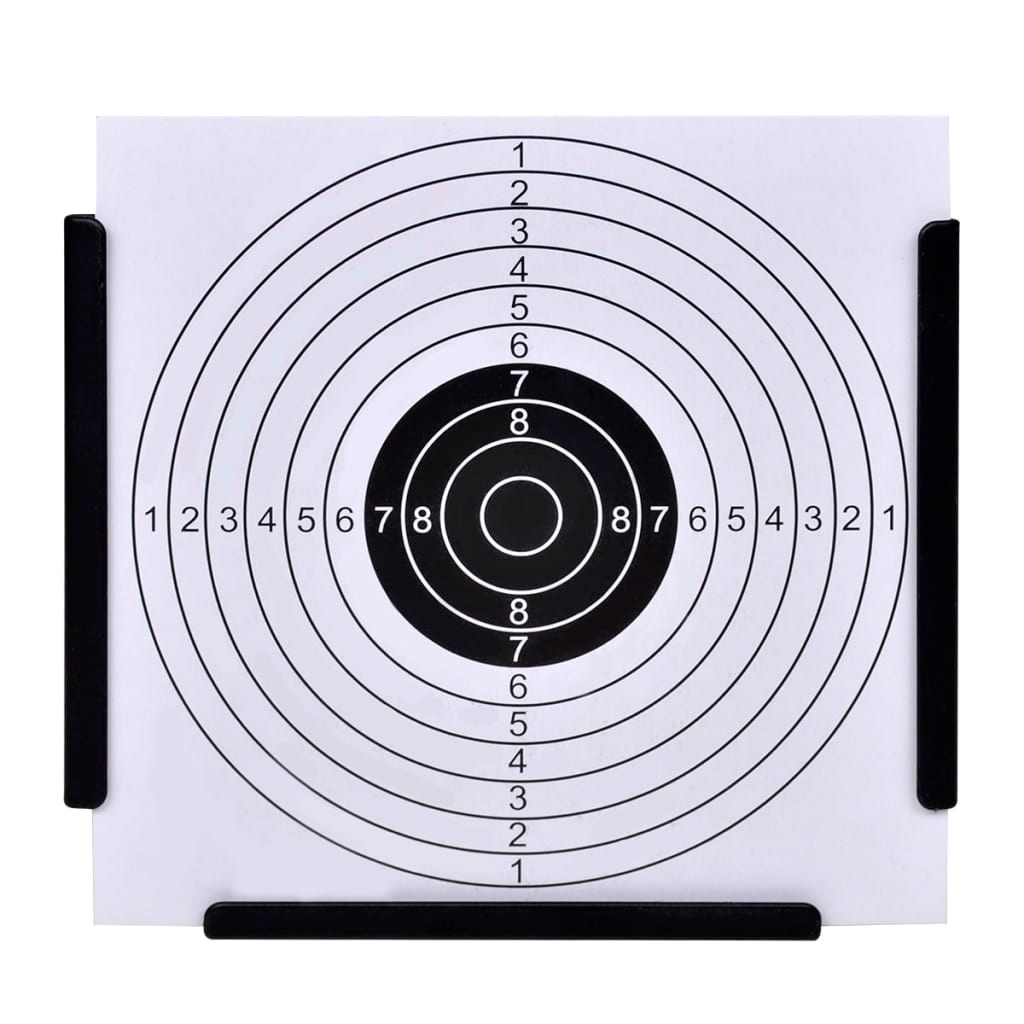 5.5" Funnel Target Holder Pellet Trap + 100 Paper Targets