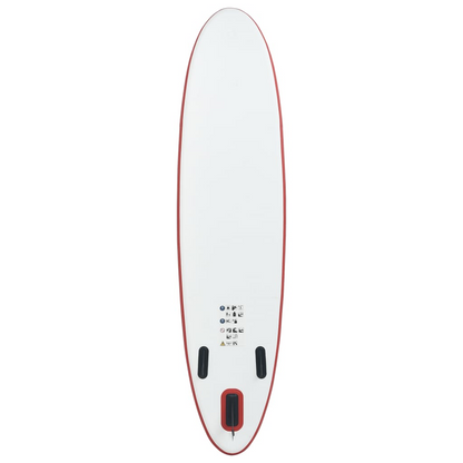 Stand Up Paddle Board Set SUP Surfboard Inflatable Red and White