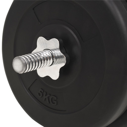 vidaXL Barbell Set 66.1 lb