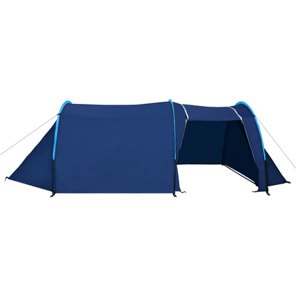 vidaXL Camping Tent 4 Persons Navy Blue/Light Blue