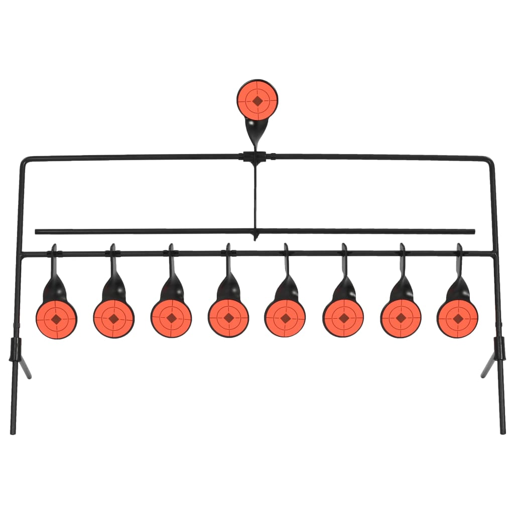 vidaXL Auto Reset Trainer Shooting Target with 8 + 1 Targets