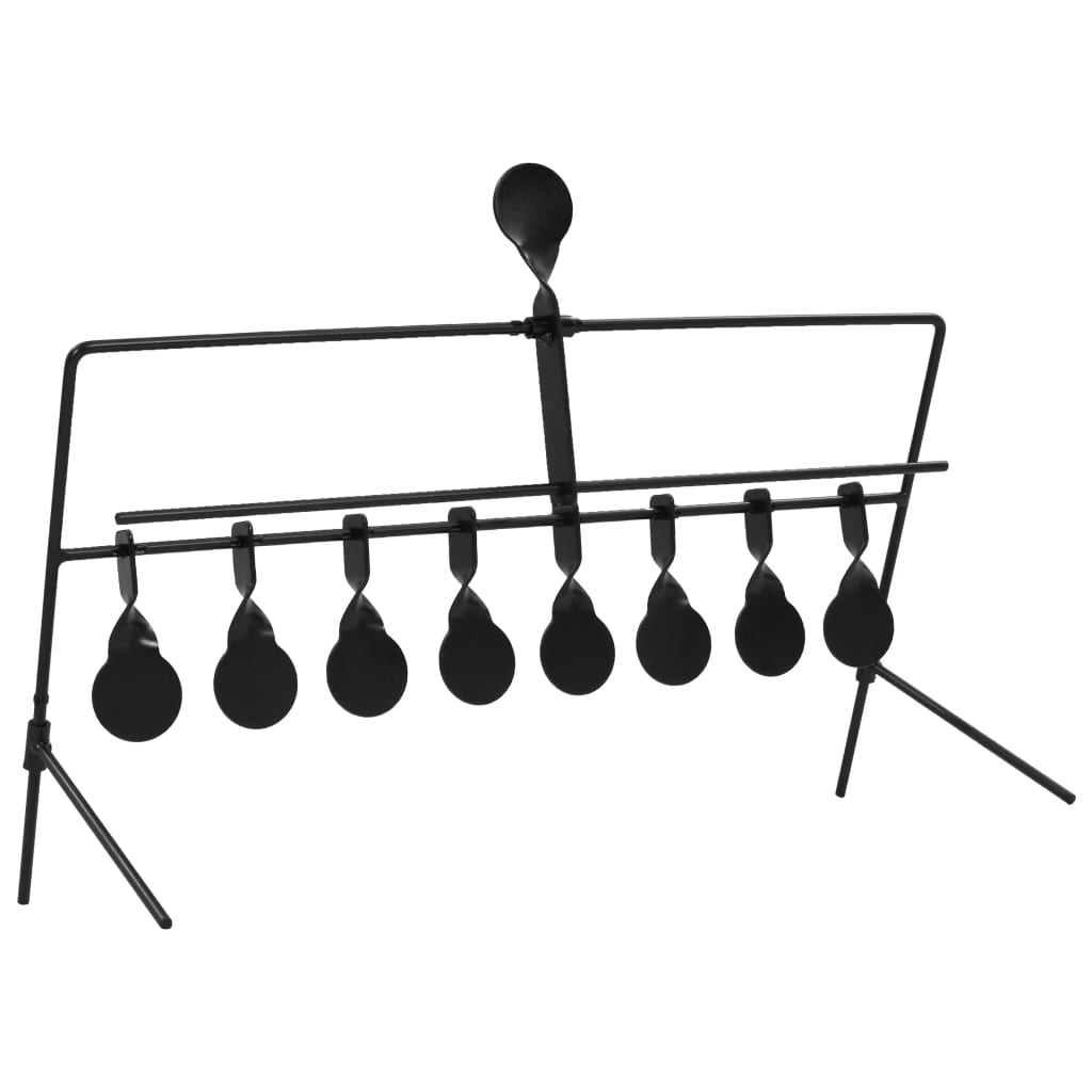 vidaXL Auto Reset Trainer Shooting Target with 8 + 1 Targets