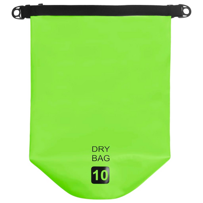 vidaXL Dry Bag Green 2.6 gal PVC