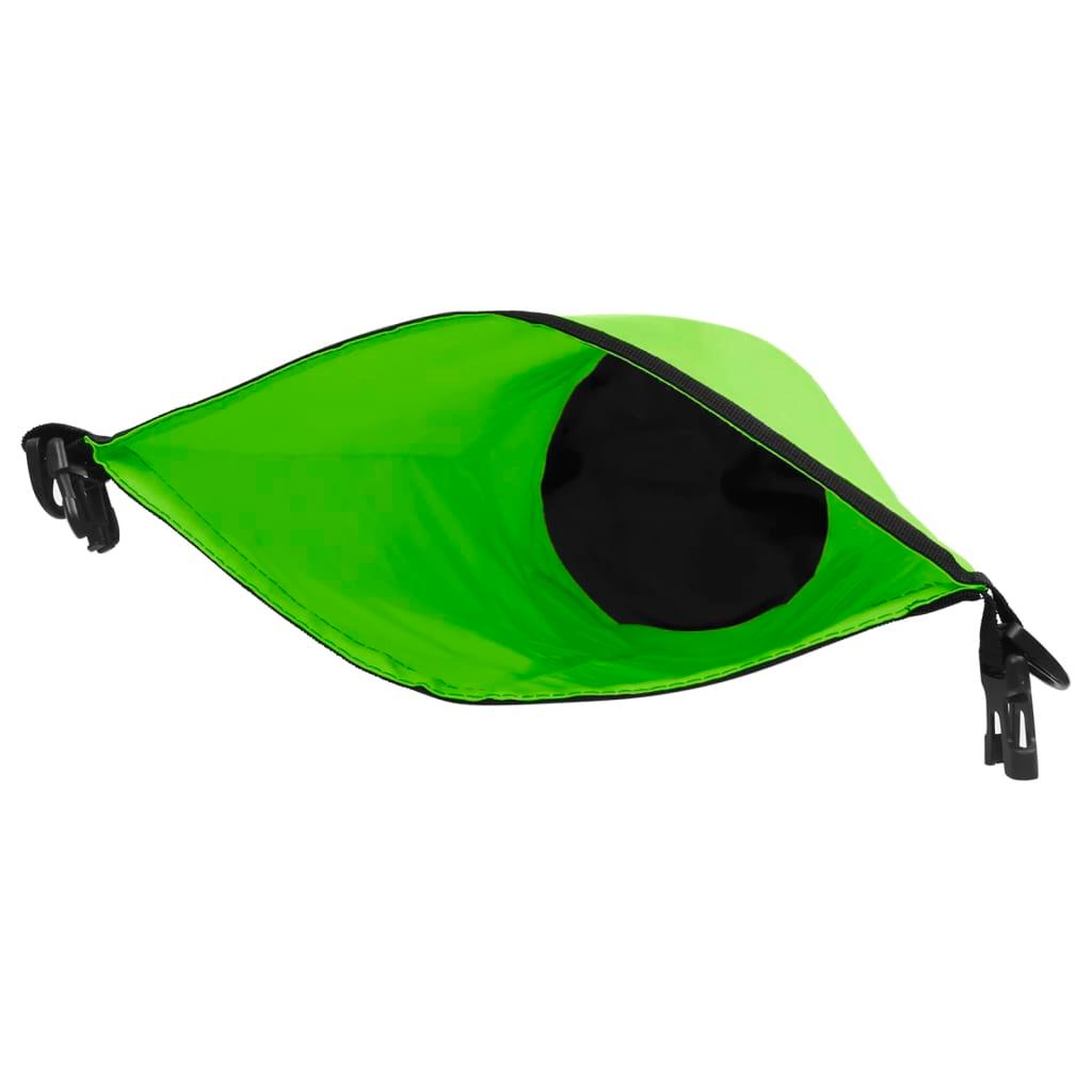 vidaXL Dry Bag Green 2.6 gal PVC