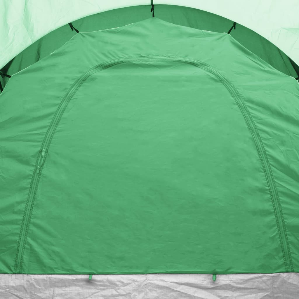 vidaXL Camping Tent 6 Persons Blue and Green