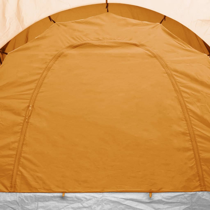 vidaXL Camping Tent 6 Persons Gray and Orange