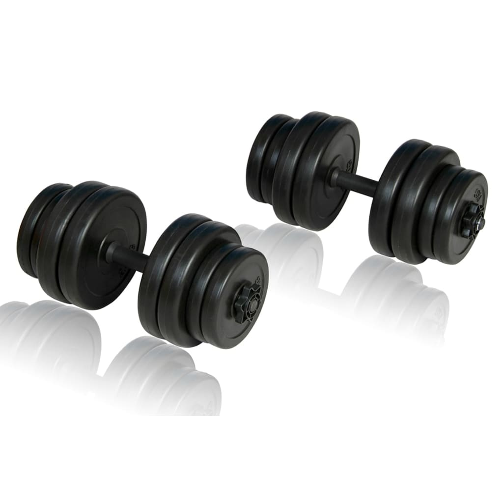 vidaXL Dumbbells 2x33.1 lb