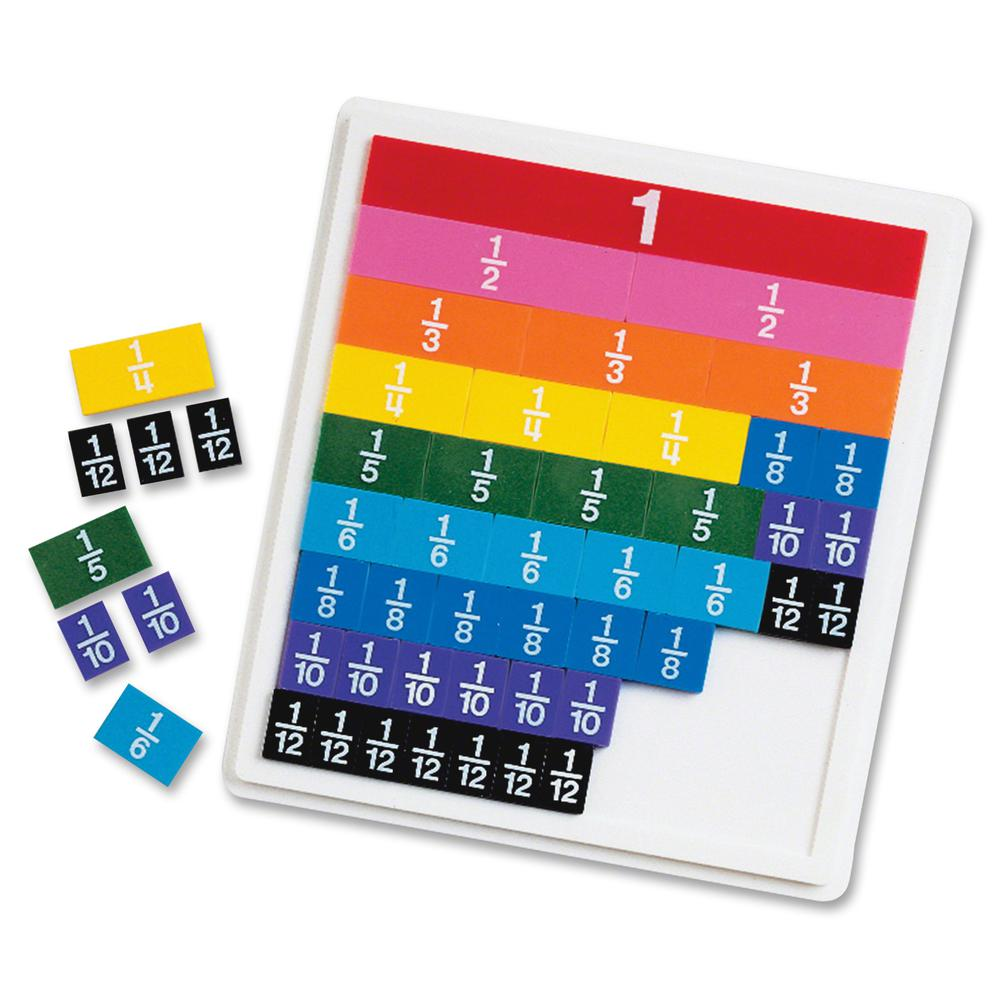 Rainbow Fraction Tiles - Theme/Subject: Learning - Skill Learning: Fraction, Mathematics - 6+ - 51 / Set