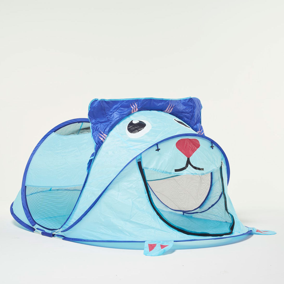 Play Tent Pop Up Waterproof Lion Blue