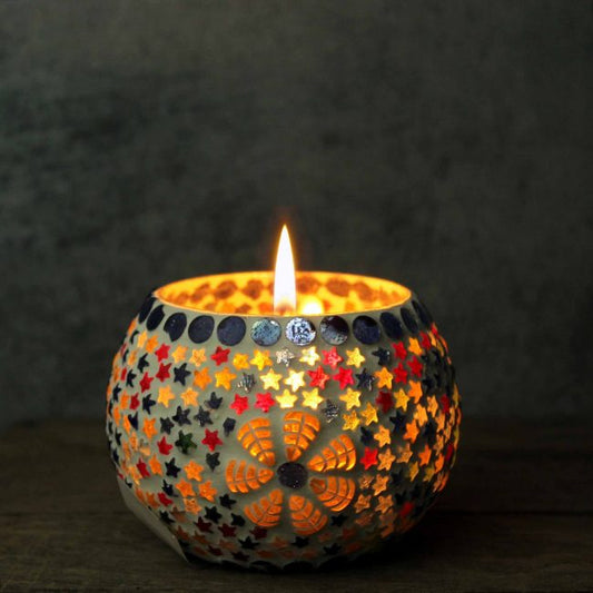 Mosaic Roli Candle Stand