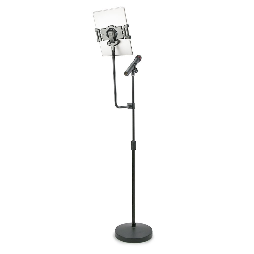 Universal Tablet Mic Stand Mount (Black) (XL)