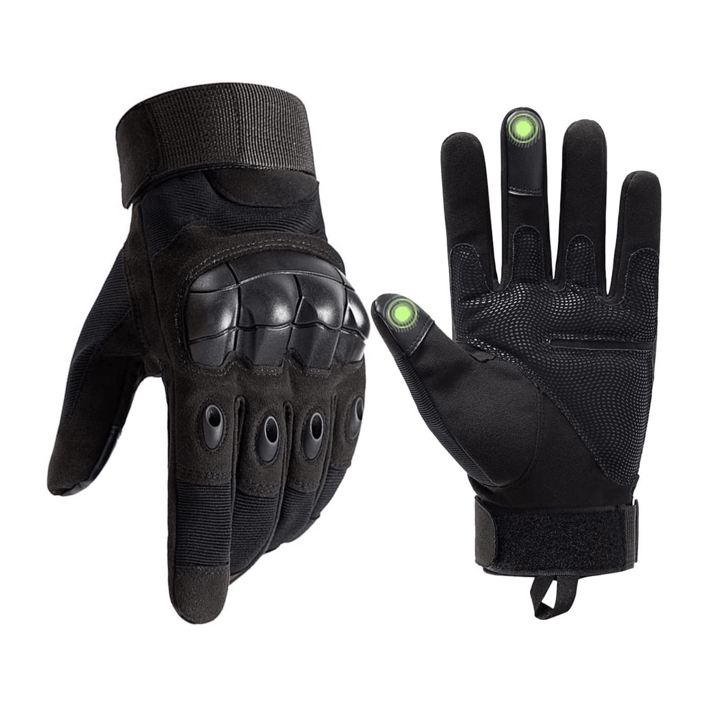 Tactical Military Airsoft Gloves for Outdoor Sports, Paintball, and Motorcycling with Touchscreen Fingertip Capability