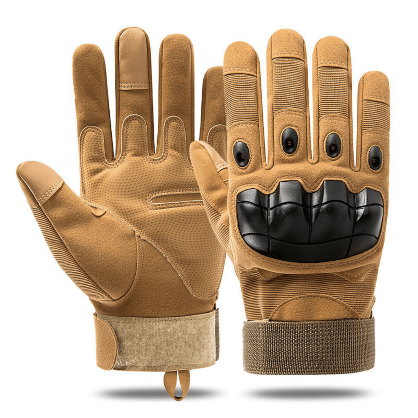 Tactical Military Airsoft Gloves for Outdoor Sports, Paintball, and Motorcycling with Touchscreen Fingertip Capability