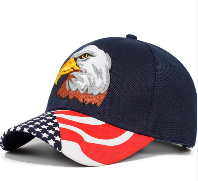 Eagle series embroidered baseball cap