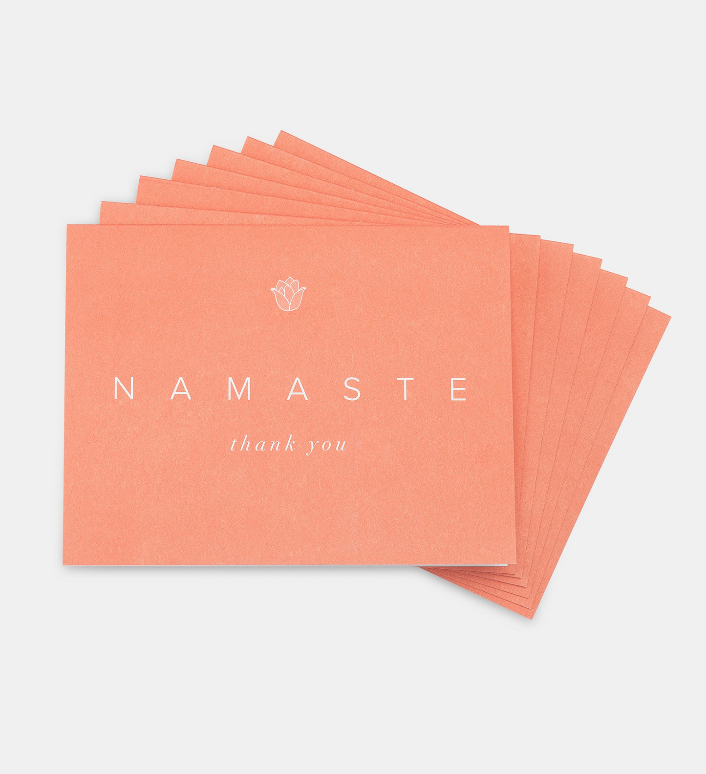 NAMASTE "Thank You" Cards (Set of 7)