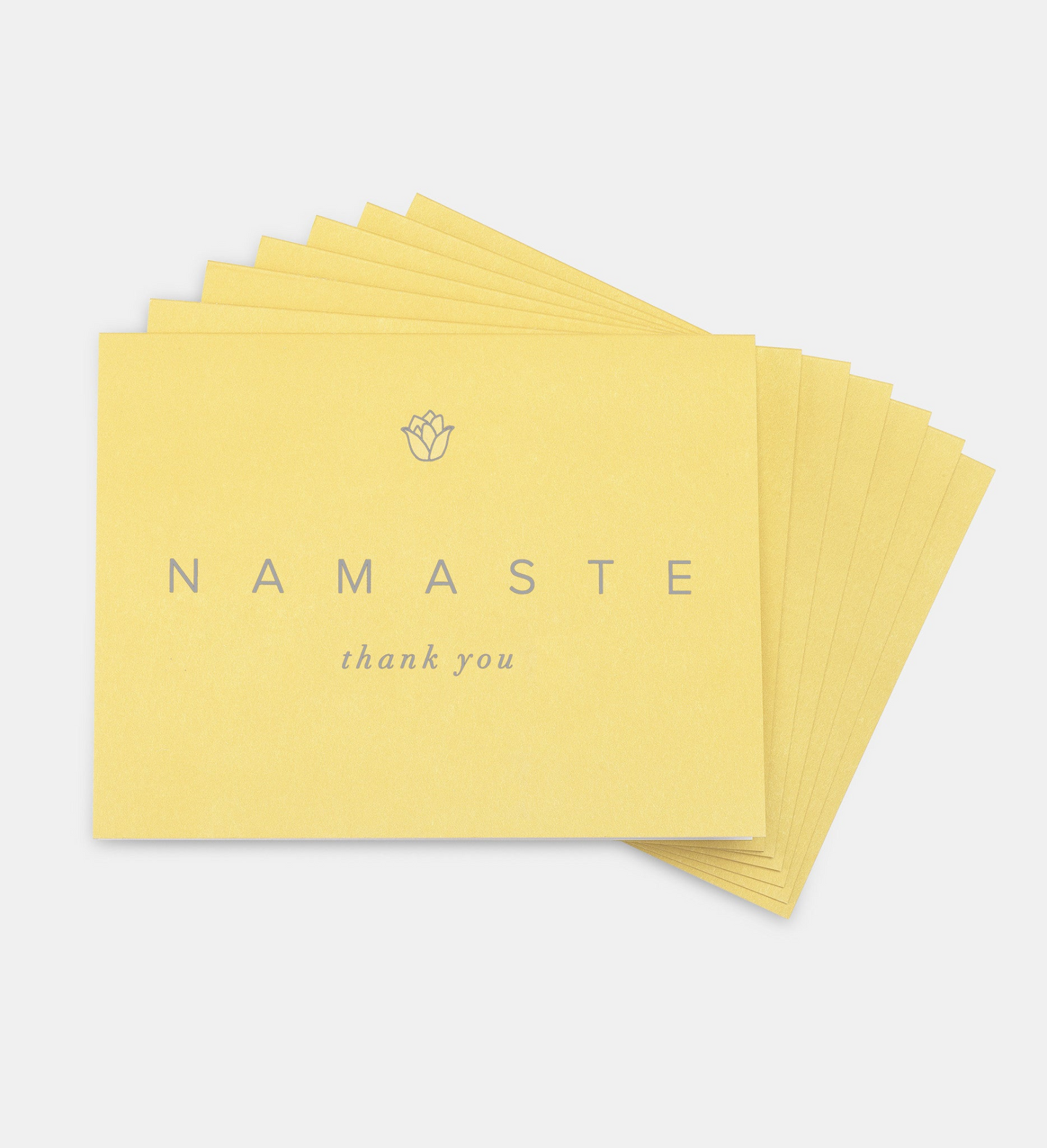 NAMASTE "Thank You" Cards (Set of 7)