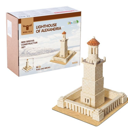 Mini Bricks Construction Set - Lighthouse of Alexandria