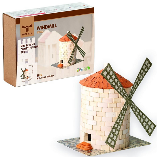 Mini Bricks Construction Set - Windmill