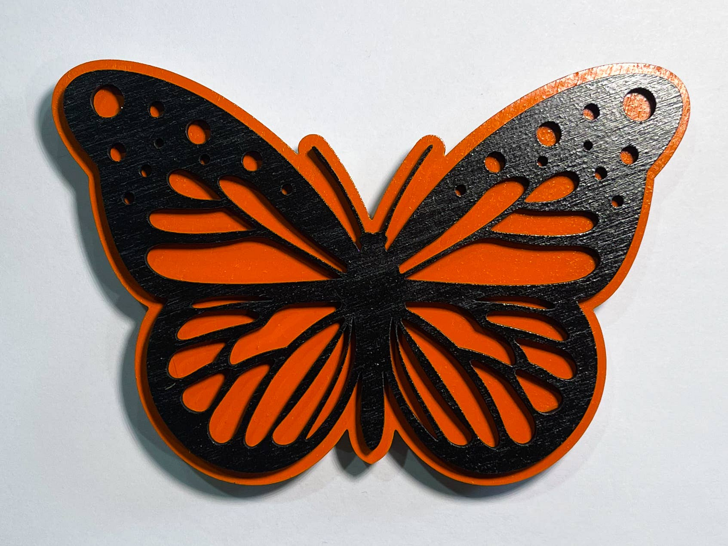 Butterfly 3D Wood Magnet