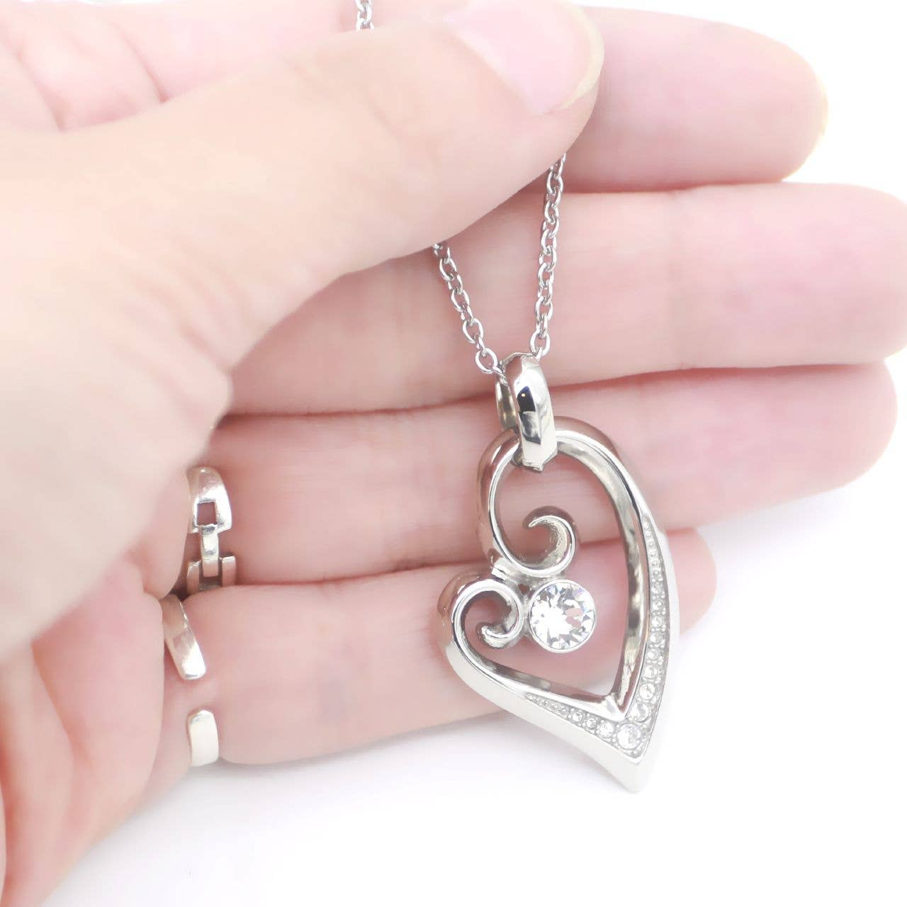 Sparkle In My Heart Necklace