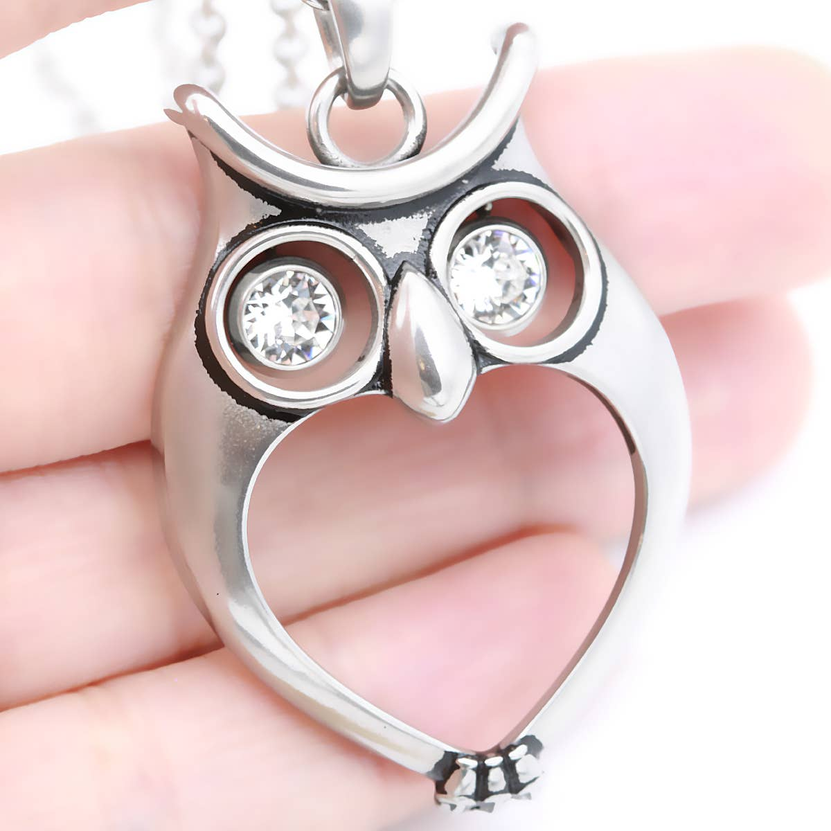 Controse Watchful Owl Necklace