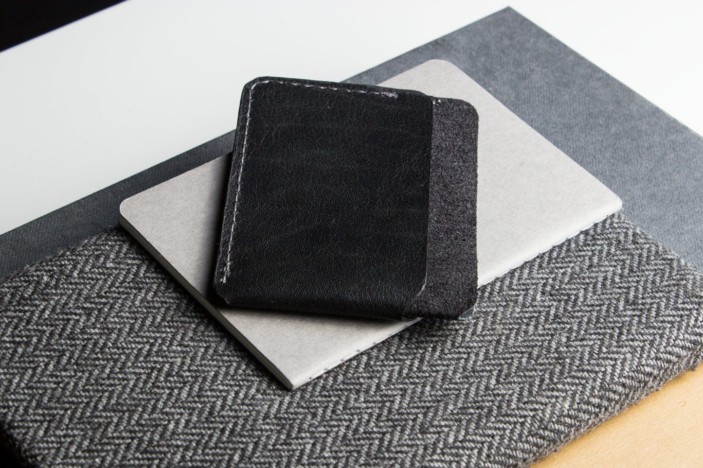 Triple Pocket Card Case