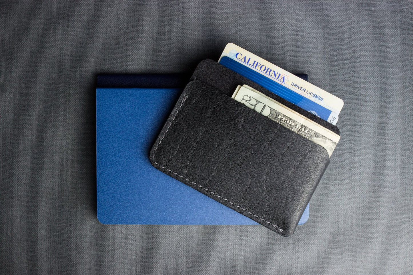 Triple Pocket Card Case