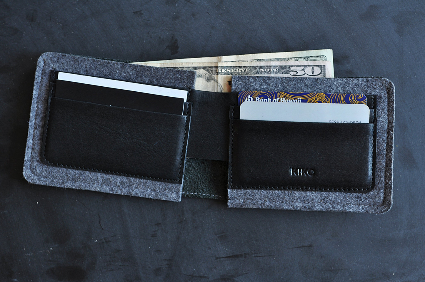 Dual Textured Wallet