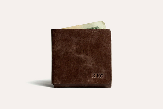 L Shape Minimal Leather Wallet