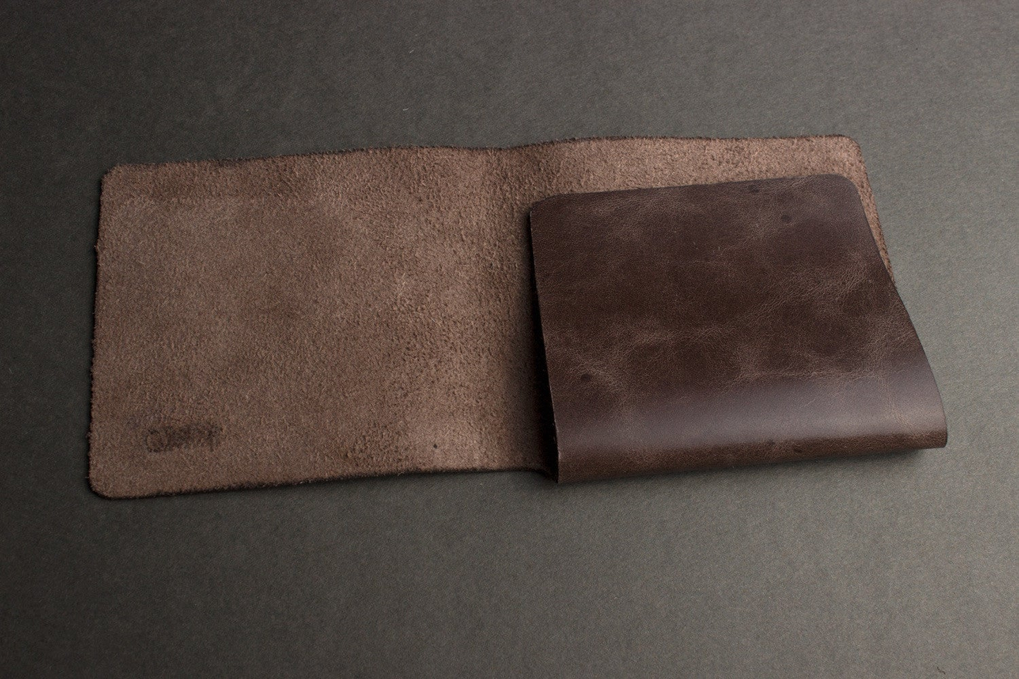 L Shape Minimal Leather Wallet