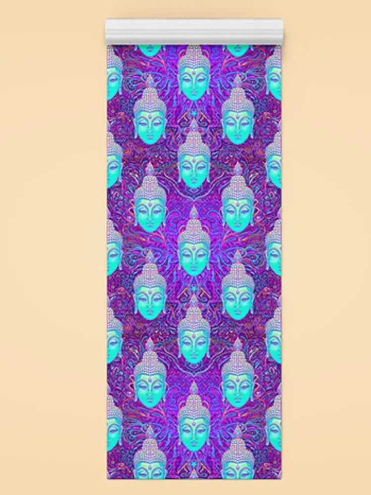 Buddha Pattern Yoga Yoga Mat -Image by Shutterstock