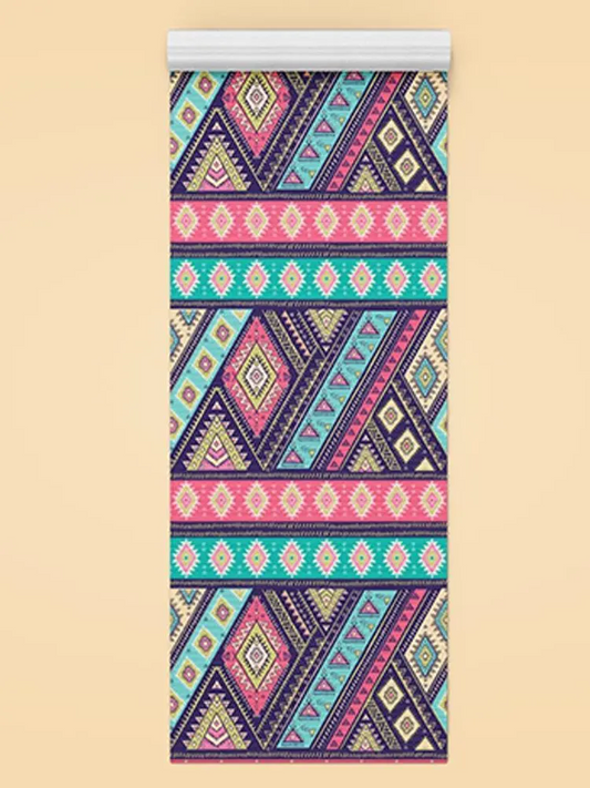 Geometrical Style Pattern Yoga Mat -Image by Shutterstock