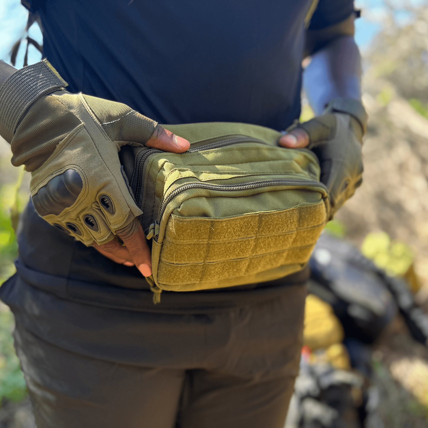 Tactical Waist Bag & MOLLE EDC Pouch For Outdoor Activities