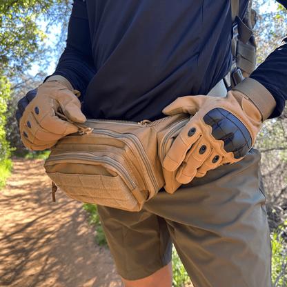 Tactical Military Airsoft Gloves for Outdoor Sports, Paintball, and Motorcycling with Touchscreen Fingertip Capability