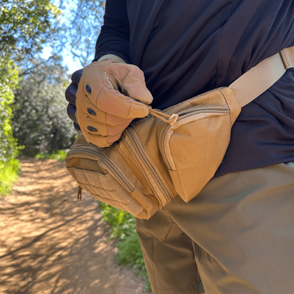 Tactical Waist Bag & MOLLE EDC Pouch For Outdoor Activities