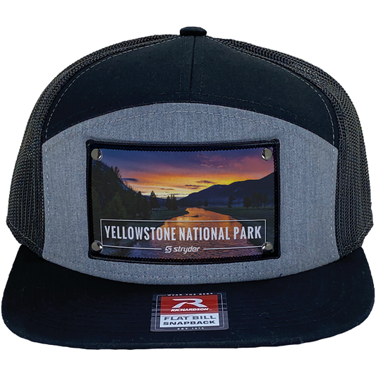 Yellowstone National Park Orange on H.Gray, Black