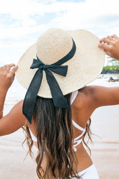 Packable Straw Beach Hat