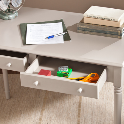 Warm Gray Writing Desk