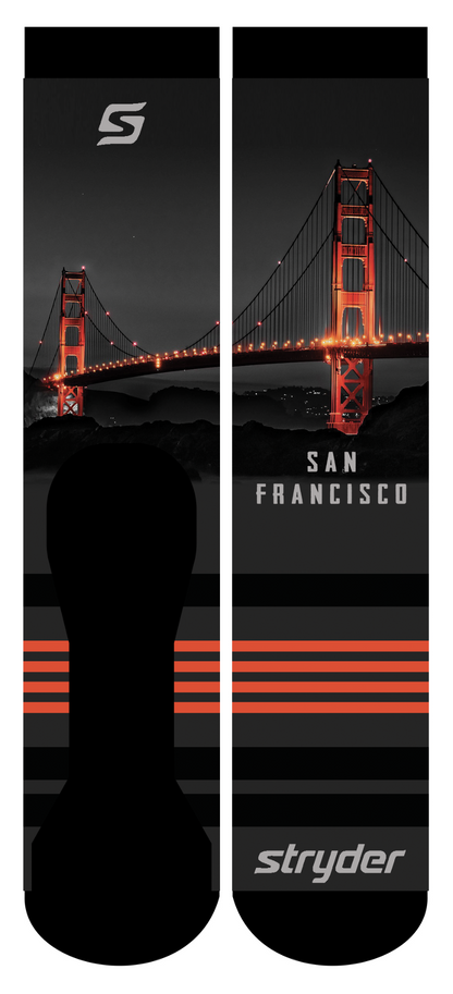 Golden Gate Bridge Socks