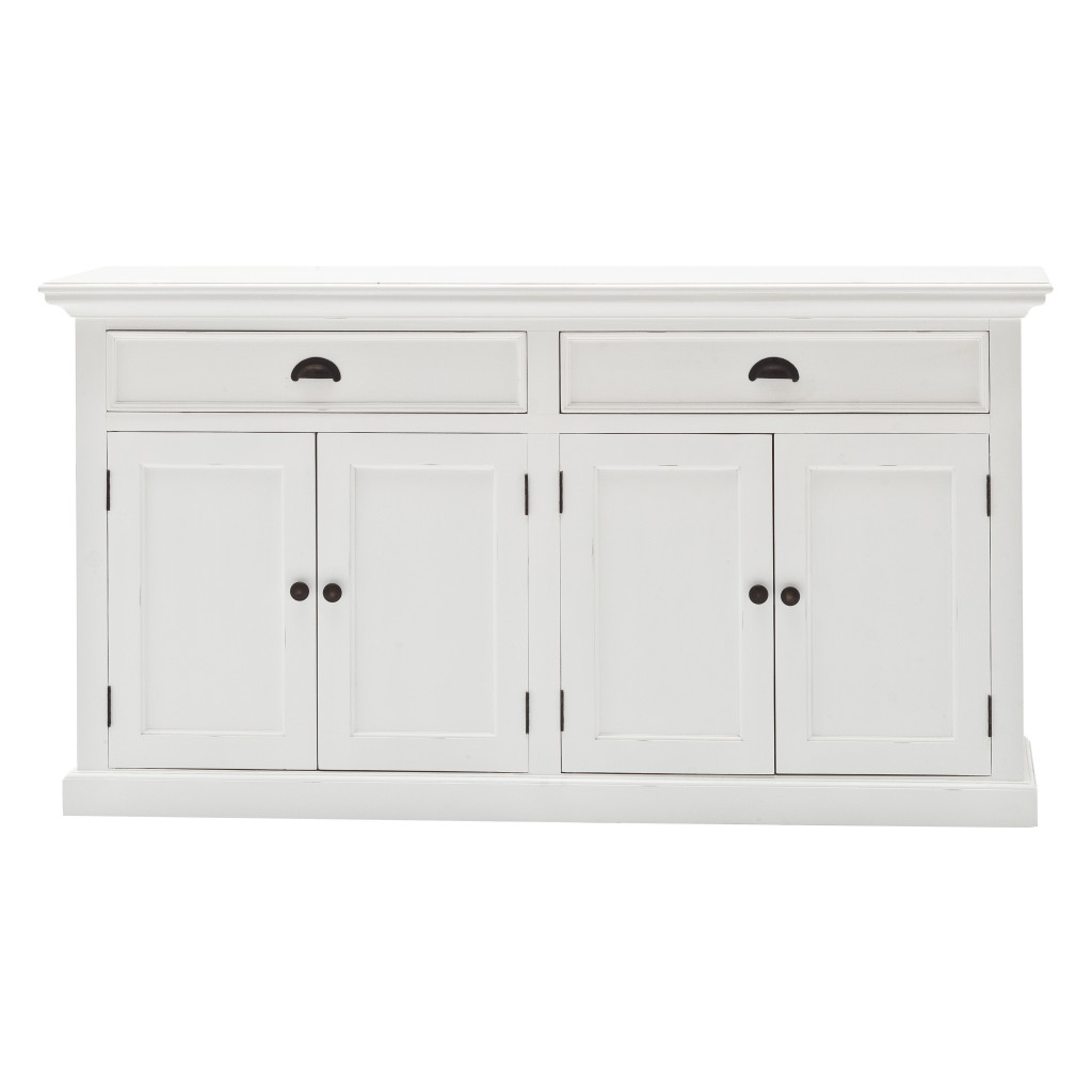 Modern Farmhouse White Buffet Server