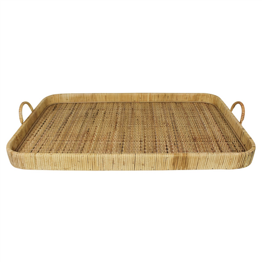 Jumbo Bamboo Rectangular Tray