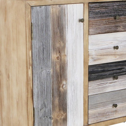 Modern Urban Rustic Accent Storage Cabinet