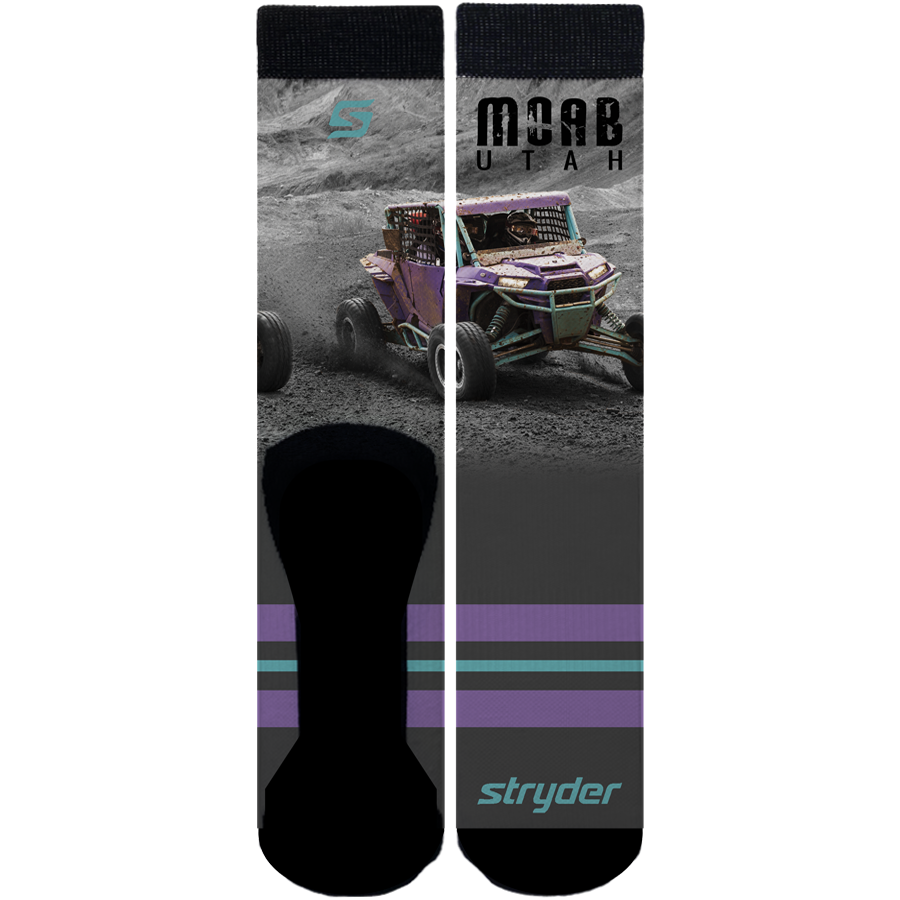 Moab Purple UTV Socks